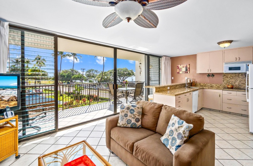 Lovely ocean view unit at Maui Parkshore! This well appointed - Beach Condo for sale in Kihei, Hawaii on Beachhouse.com