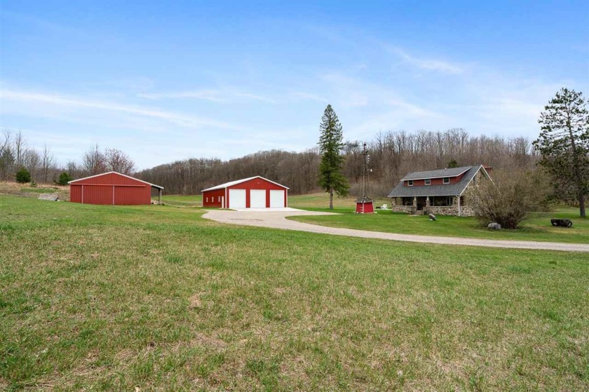 Stone house on 80 Acres near Pickerel Lake!  Indulge in the - Beach Home for sale in Petoskey, Michigan on Beachhouse.com