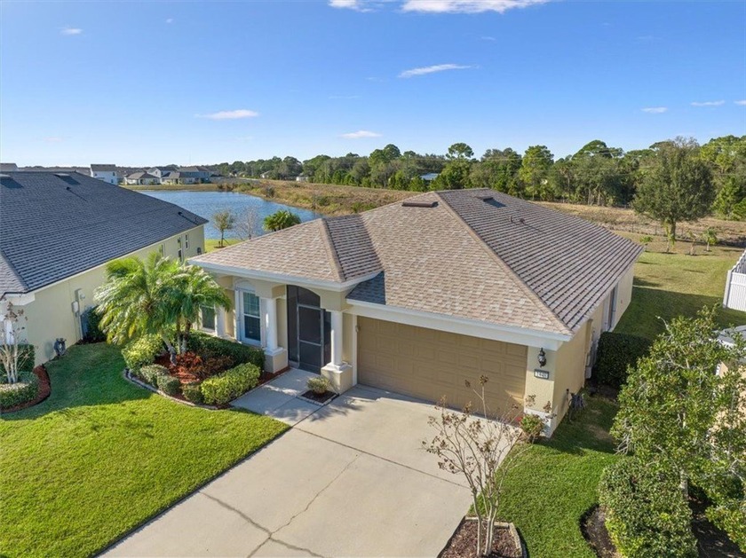 Fall in love with this 3BR/2BA lakefront home in the desirable - Beach Home for sale in Palm Bay, Florida on Beachhouse.com