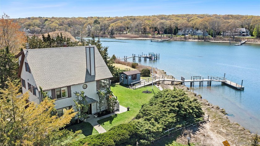 3 Bedroom Sag Harbor Waterfront w/ Dock & Panoramic Views - Beach Home for sale in Sag Harbor, New York on Beachhouse.com