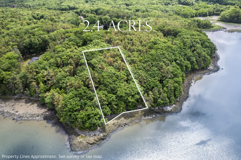 Beautiful Wiscasset Bay waterfront land! This 2.4 +/- acre - Beach Acreage for sale in Edgecomb, Maine on Beachhouse.com