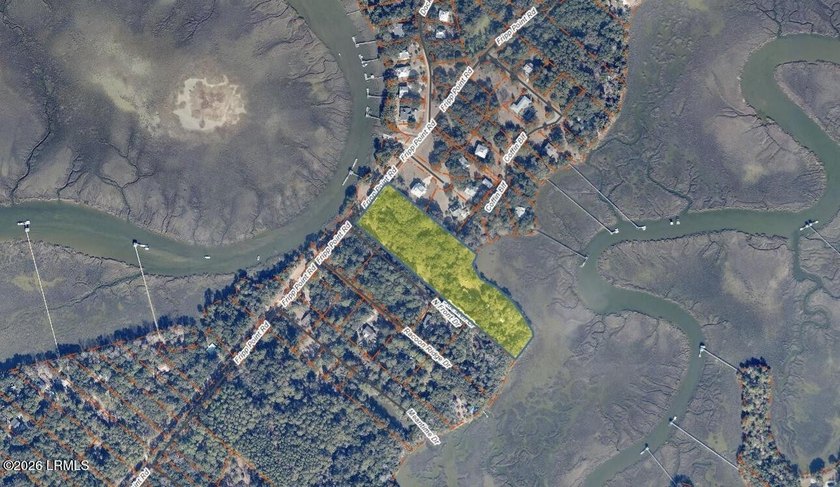 5.6 acre tract off Fripp Point Rd along Joe Mell Rd. This water - Beach Acreage for sale in Saint Helena Island, South Carolina on Beachhouse.com