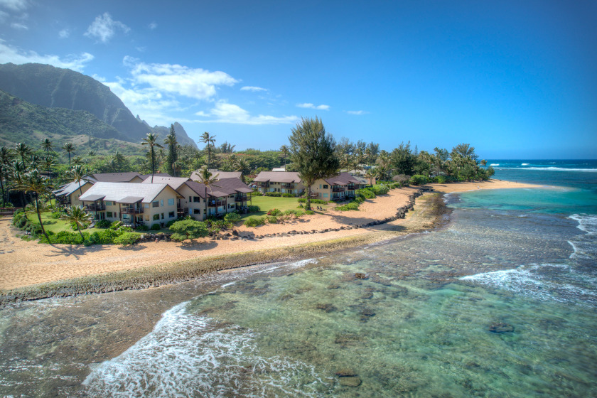 Modern Comfort Meets Old Hawai'i - Beachfront Condo w Newly - Beach Vacation Rentals in Hanalei, Hawaii on Beachhouse.com