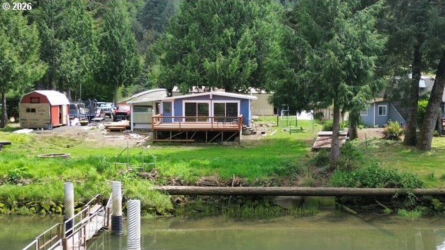Rare opportunity to own private Siuslaw River frontage with your - Beach Home for sale in Mapleton, Oregon on Beachhouse.com