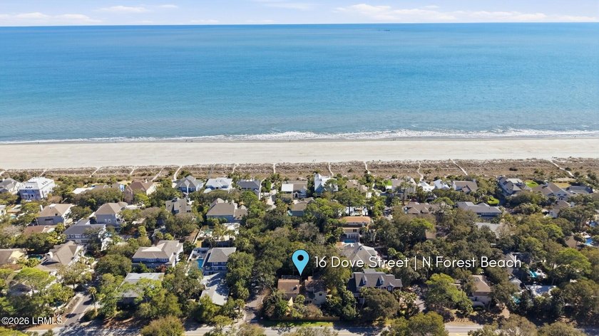 Located 5th row from the Atlantic Ocean and just a 2-minute walk - Beach Home for sale in Hilton Head Island, South Carolina on Beachhouse.com
