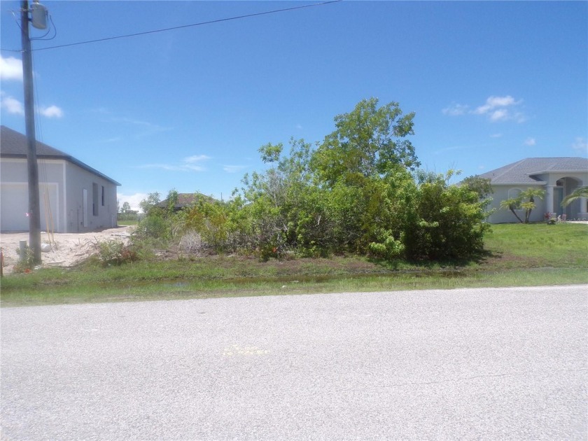 This WATERFRONT lot is on a quiet street that would be a great - Beach Lot for sale in Port Charlotte, Florida on Beachhouse.com