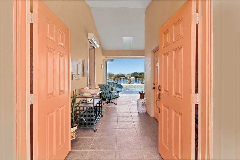 Rare opportunity to open your Doors to your Lake View COURTYARD - Beach Home for sale in Sebastian, Florida on Beachhouse.com