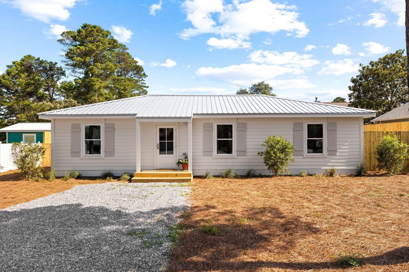 Step into this beautifully remodeled beach cottage, perfectly - Beach Home for sale in Santa Rosa Beach, Florida on Beachhouse.com