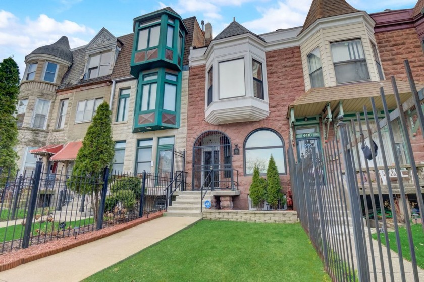 Nestled in the heart of North Kenwood, this inviting 4-bedroom - Beach Townhome/Townhouse for sale in Chicago, Illinois on Beachhouse.com