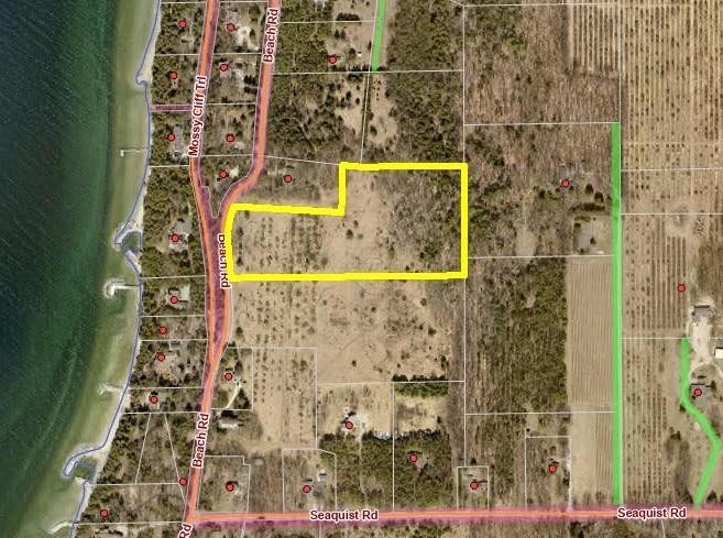 Over 7 acres of mixed old orchard, meadow and hardwood forest - Beach Acreage for sale in Sister Bay, Wisconsin on Beachhouse.com