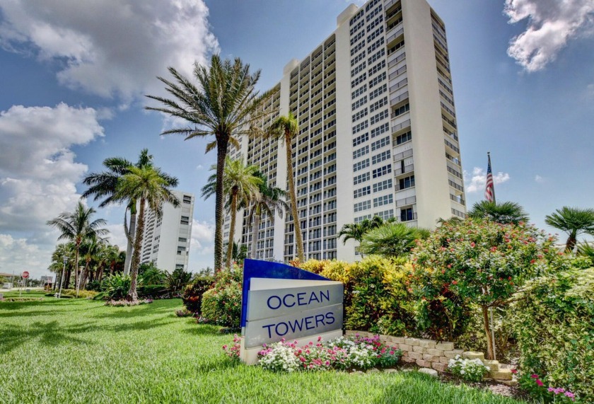 Welcome to Ocean Towers! Unobstructed panoramic ocean views with - Beach Condo for sale in Boca Raton, Florida on Beachhouse.com