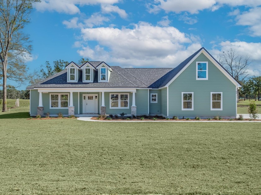 Move-in Ready! Exquisite new construction overlooking hole 6 of - Beach Home for sale in Crawfordville, Florida on Beachhouse.com