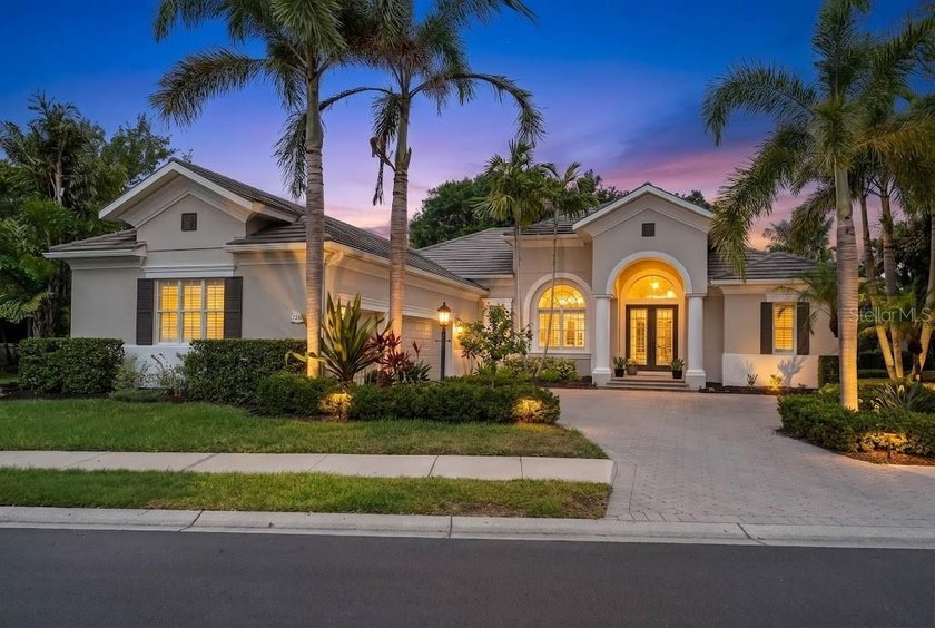 Perfectly positioned on one of Greystone's most desirable - Beach Home for sale in Lakewood Ranch, Florida on Beachhouse.com