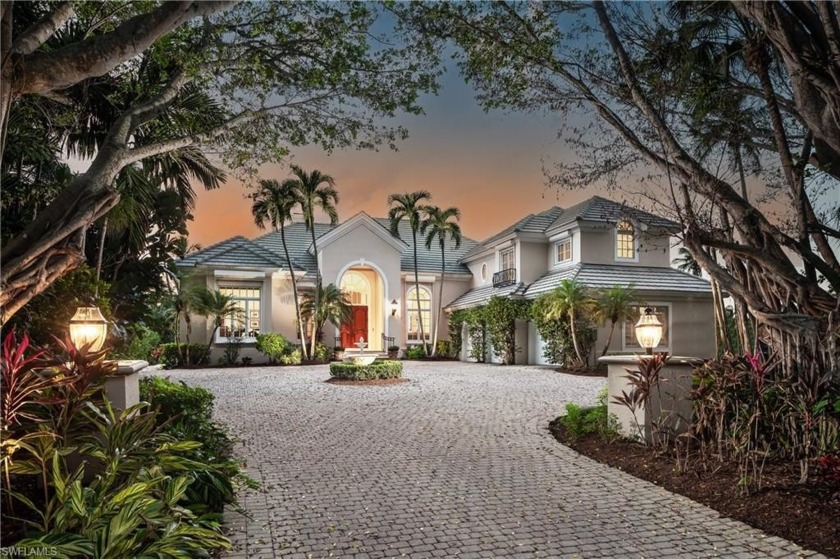 Experience unparalleled waterfront living with 102' of frontage - Beach Home for sale in Naples, Florida on Beachhouse.com