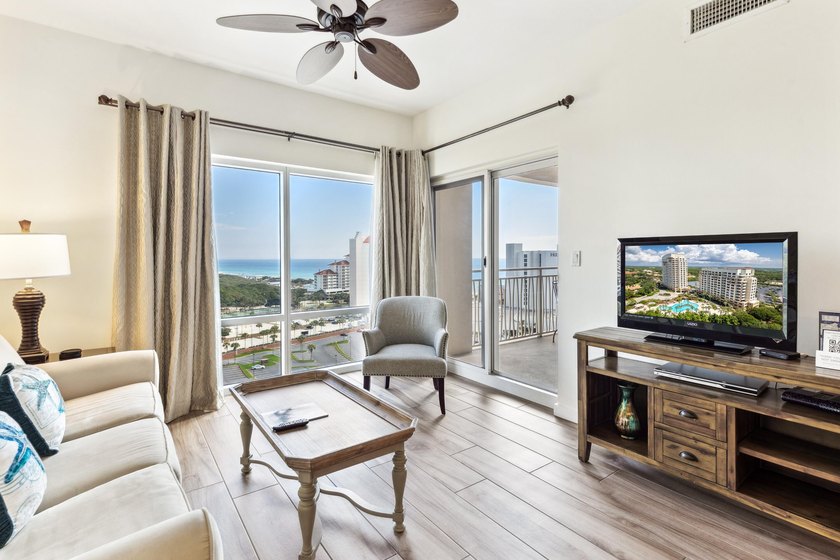 This fully furnished, beachside getaway offers breathtaking - Beach Condo for sale in Miramar Beach, Florida on Beachhouse.com