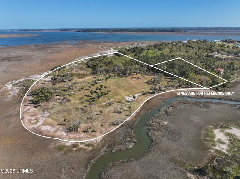 Rare opportunity to own a six-acre peninsula with long, sweeping - Beach Acreage for sale in Beaufort, South Carolina on Beachhouse.com