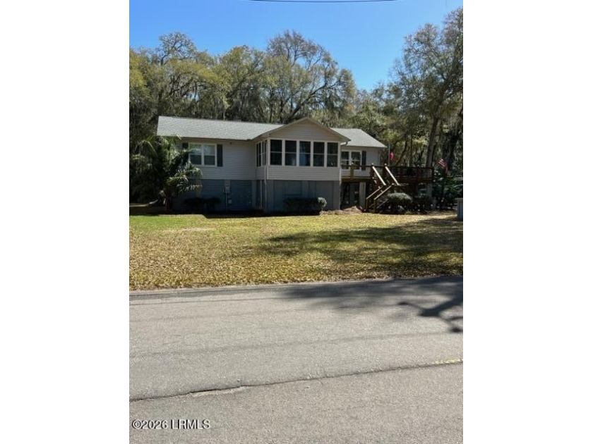 Beautiful 3 bedroom, 3 bathroom home across the street from the - Beach Home for sale in Saint Helena Island, South Carolina on Beachhouse.com