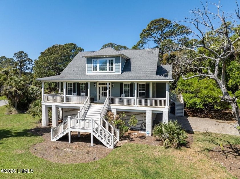 Custom built home with 5 bedrooms, 4 full baths. Open concept - Beach Home for sale in Fripp Island, South Carolina on Beachhouse.com