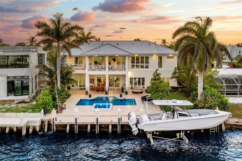 Discover unparalleled luxury at Pompano Isles. This 5-bedroom + - Beach Home for sale in Pompano Beach, Florida on Beachhouse.com