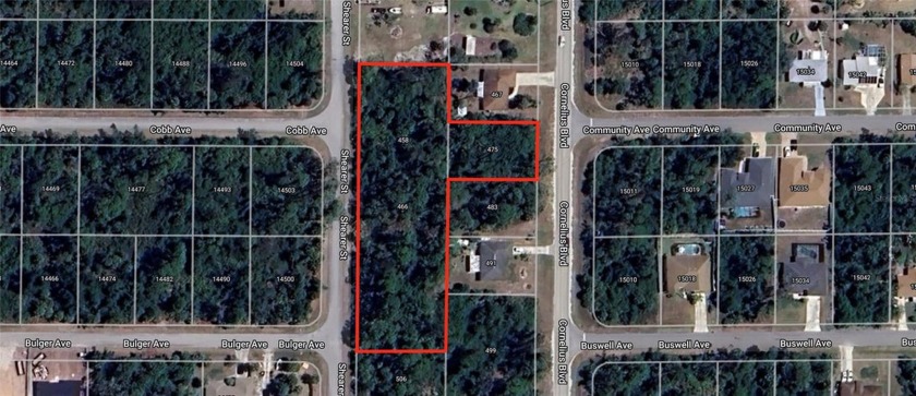 6 CONTINUOUS LOTS for sale in Port Charlotte, that is 401X125 - Beach Lot for sale in Port Charlotte, Florida on Beachhouse.com