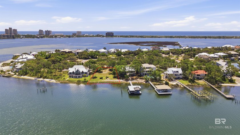 Rare opportunity to own a direct Intracoastal Waterway and - Beach Lot for sale in Orange Beach, Alabama on Beachhouse.com