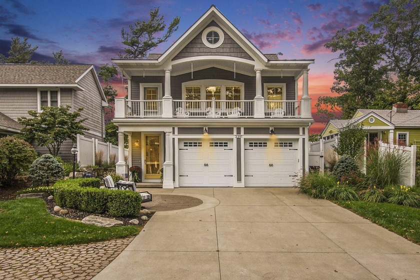 Stunning low bluff Lake Michigan waterfront home. The main floor - Beach Home for sale in Holland, Michigan on Beachhouse.com