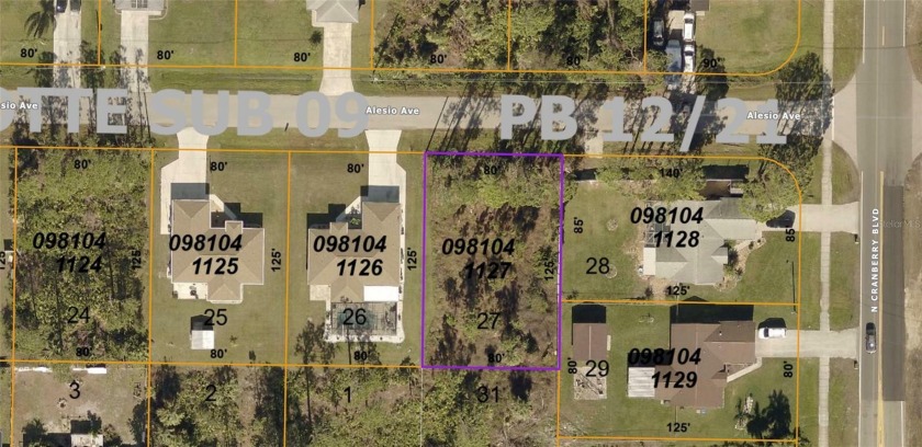 Residential lot in a super popular growing neighborhood, close - Beach Lot for sale in North Port, Florida on Beachhouse.com