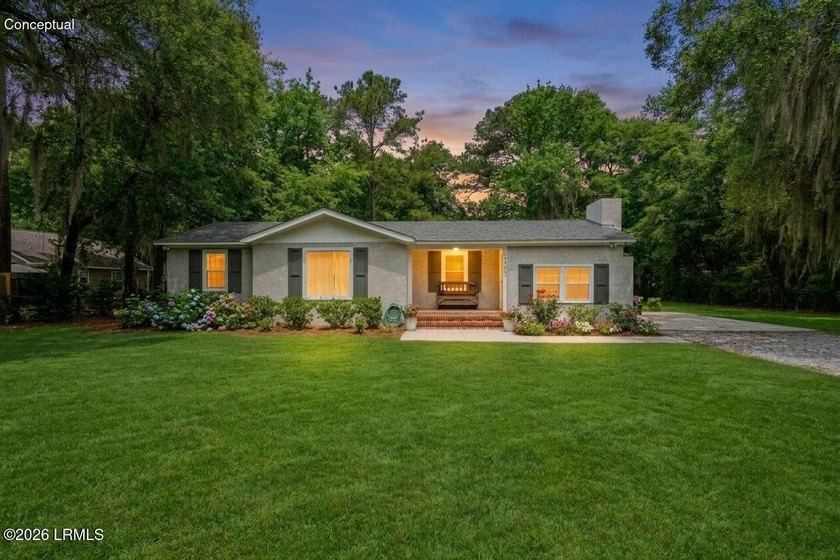 Welcome to this charming Lowcountry ranch-style home located in - Beach Home for sale in Port Royal, South Carolina on Beachhouse.com