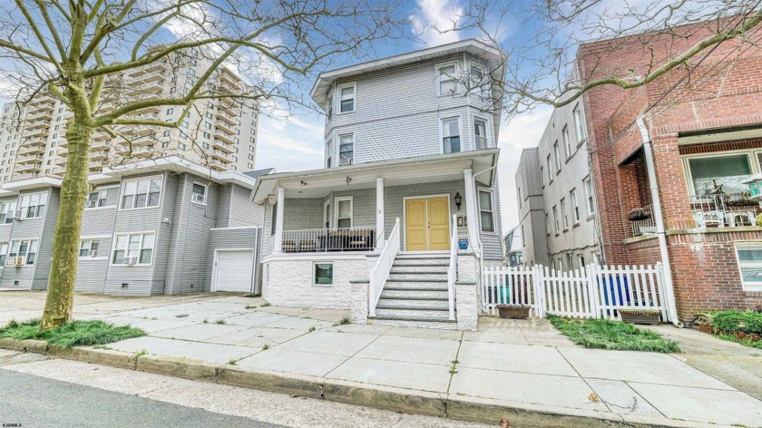 Unique South Side Triplex with Ocean Views. Incredible - Beach Townhome/Townhouse for sale in Ventnor, New Jersey on Beachhouse.com