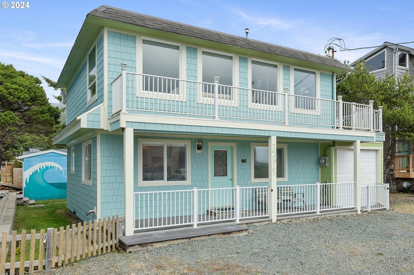 Ocean views on Beach Drive! This beautifully updated fully - Beach Home for sale in Rockaway Beach, Oregon on Beachhouse.com