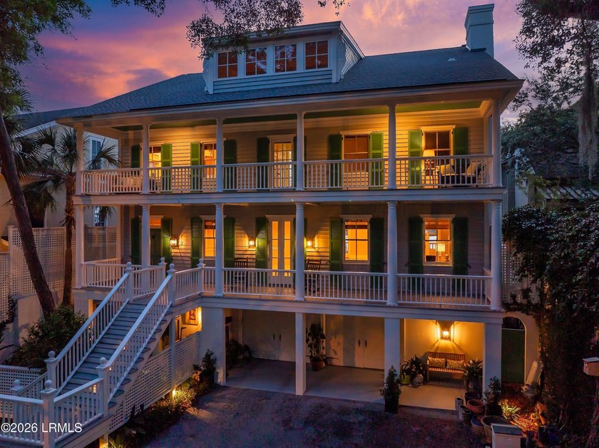 Poised atop a rare 25-foot bluff overlooking Factory Creek, this - Beach Home for sale in Beaufort, South Carolina on Beachhouse.com