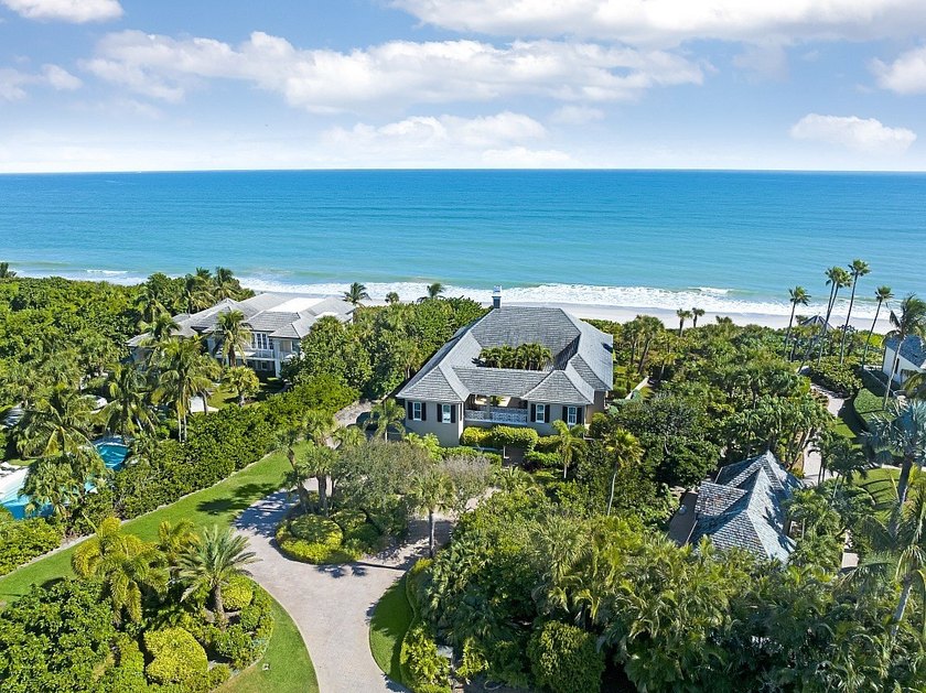 Oceanfront Elegance in coveted Bermuda Bay! Rare opportunity in - Beach Home for sale in Vero Beach, Florida on Beachhouse.com