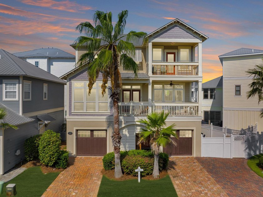 Just one block from the Gulf, this 5BR/5BA Miramar Beach retreat - Beach Home for sale in Miramar Beach, Florida on Beachhouse.com