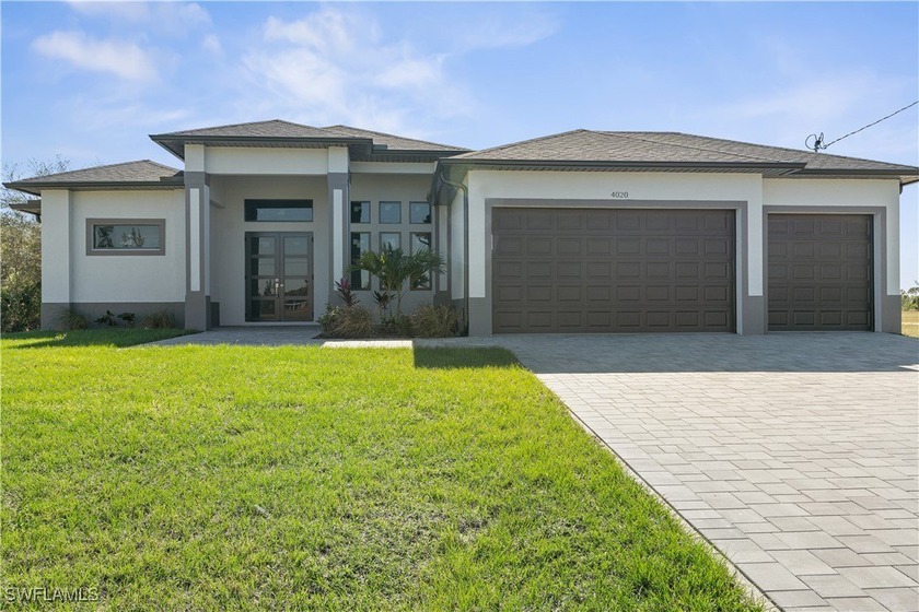 Amazing location to this luxurious new construction pool home in - Beach Home for sale in Cape Coral, Florida on Beachhouse.com