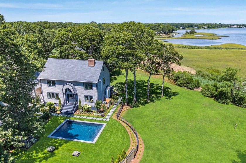 Stunning Waterfront Retreat w/ Modern Luxury on 4+ Private Acres - Beach Home for sale in Southold, New York on Beachhouse.com