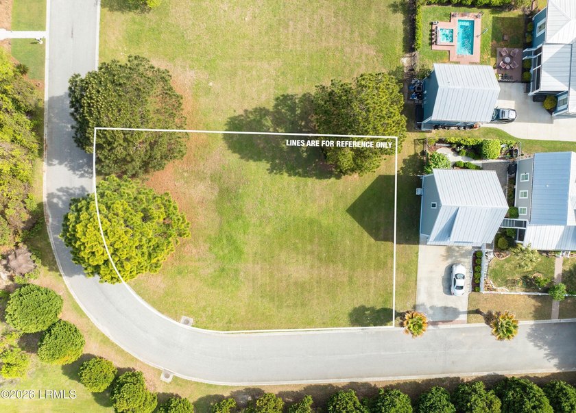 Discover the pinnacle of island living with this premier corner - Beach Lot for sale in Beaufort, South Carolina on Beachhouse.com