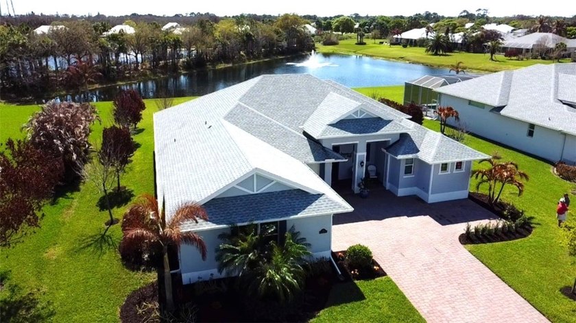 Fantastic Light throughout this Custom Lakefront TAVVO Model By - Beach Home for sale in Sebastian, Florida on Beachhouse.com