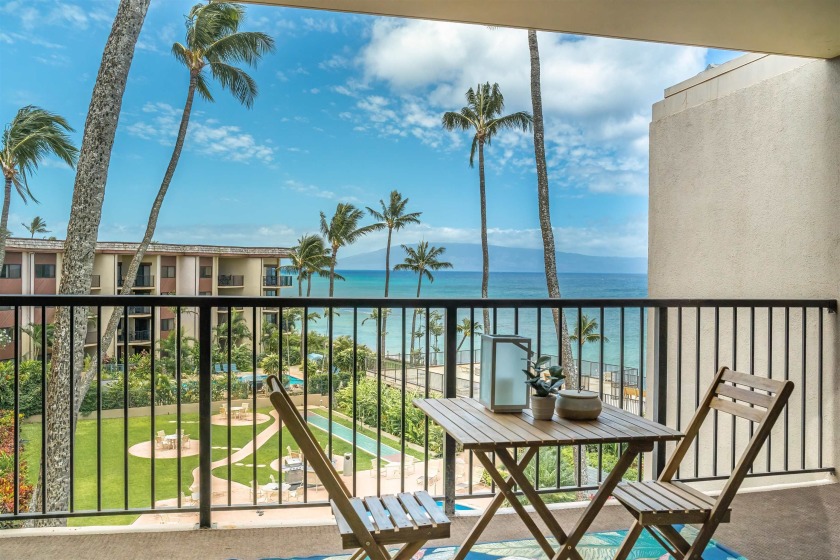 Welcome to Hale Ono Loa 402!  Enjoy ocean views from this 1 - Beach Condo for sale in Lahaina, Hawaii on Beachhouse.com