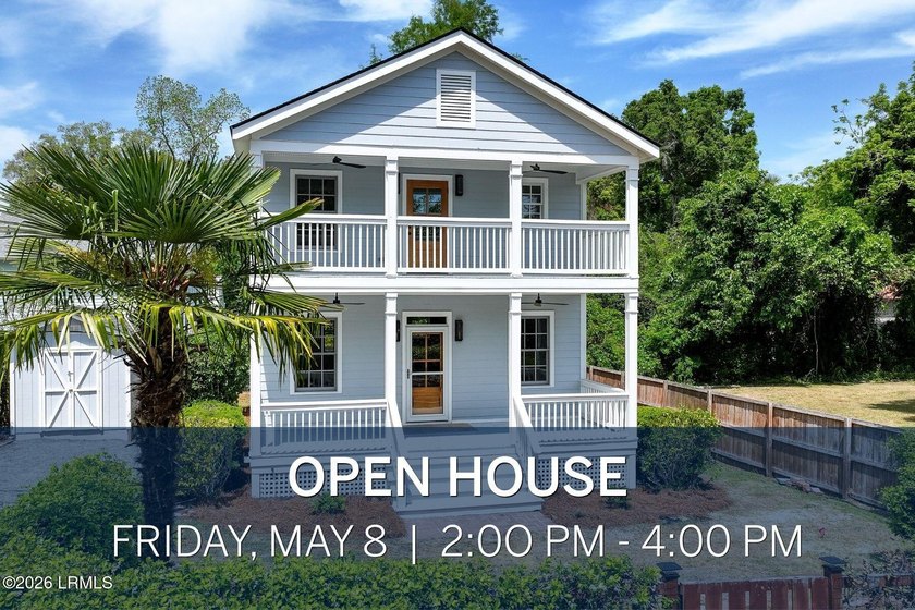 Newly renovated! Double porches in the Lowcountry fashion invite - Beach Home for sale in Beaufort, South Carolina on Beachhouse.com