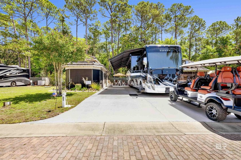 Welcome to Lot 21 at Terry Cove Motorcoach Resort, a premier - Beach Home for sale in Orange Beach, Alabama on Beachhouse.com