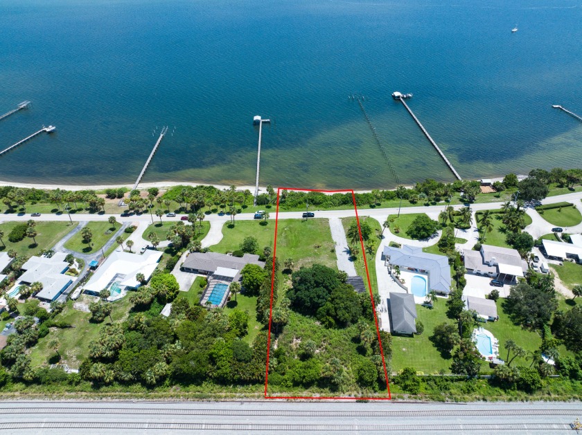 Discover your dream waterfront home site on Indian River Drive - Beach Lot for sale in Fort Pierce, Florida on Beachhouse.com