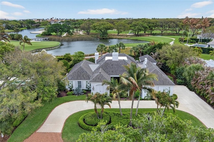 Overlooking the 18th fairway of the South Course in the heart of - Beach Home for sale in Vero Beach, Florida on Beachhouse.com