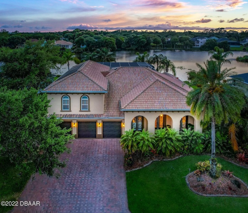This exquisite, multi-leveled, waterfront estate affords space - Beach Home for sale in Ormond Beach, Florida on Beachhouse.com