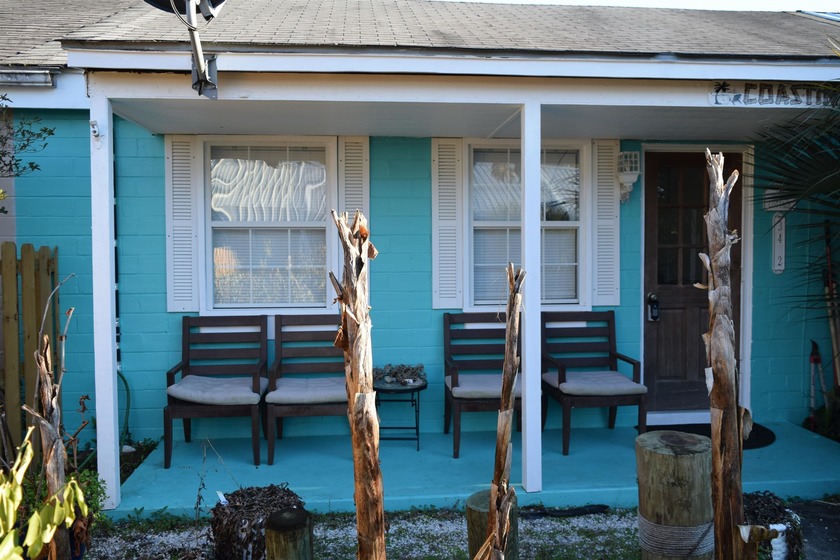 Discover relaxed coastal living in this charming cottage-style - Beach Townhome/Townhouse for sale in Lanark Village, Florida on Beachhouse.com