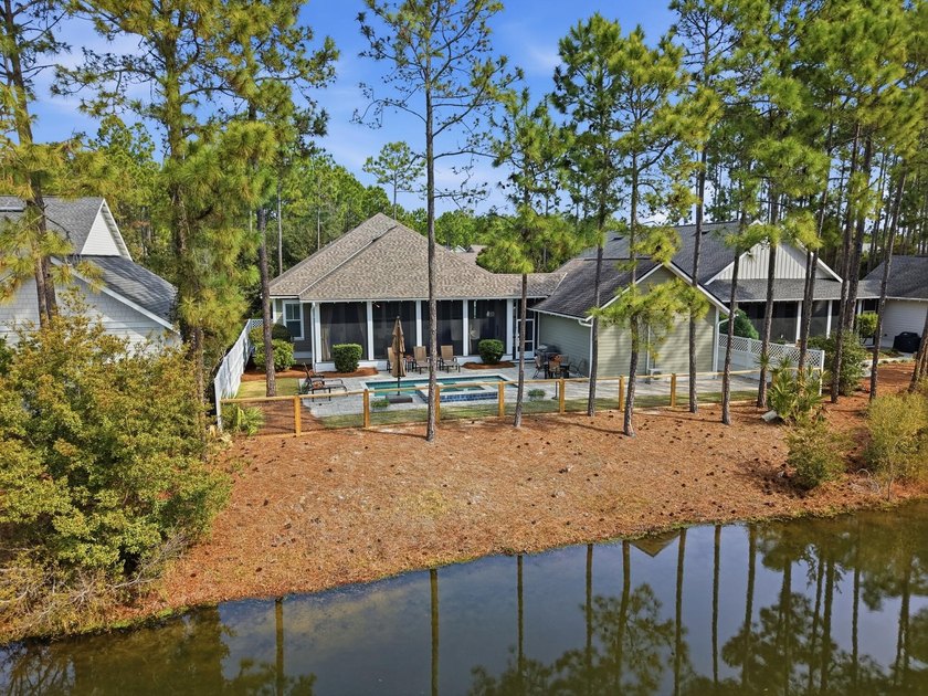 This single-level home offers a highly livable floor plan and a - Beach Home for sale in Inlet Beach, Florida on Beachhouse.com