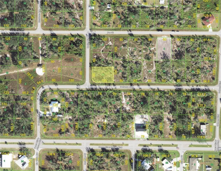 Great corner 85x120 Vacant Lot Located in NON-FLOOD ZONE in - Beach Lot for sale in Punta Gorda, Florida on Beachhouse.com