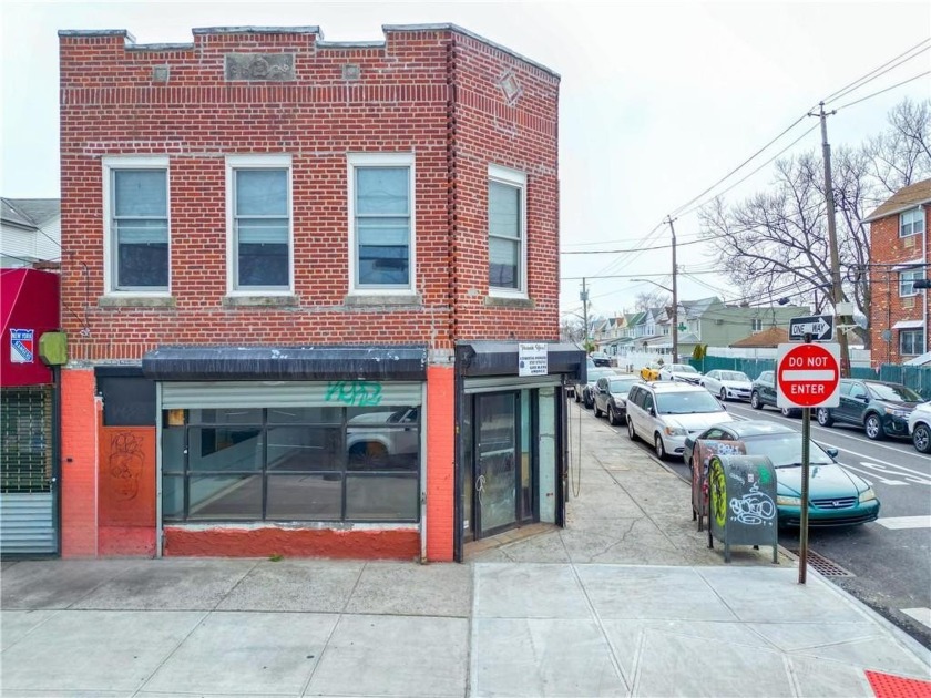 This mixed-use brick corner property in Gerritsen Beach offers - Beach Commercial for sale in Brooklyn, New York on Beachhouse.com