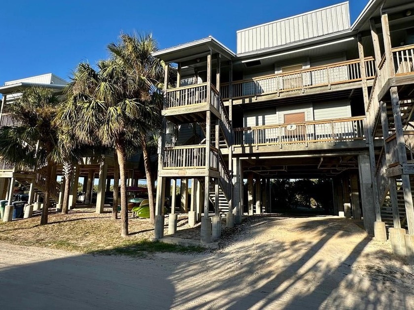 What a terrific two-bedroom, two-bath Gulf-front condo!  Enjoy - Beach Condo for sale in Cedar Key, Florida on Beachhouse.com
