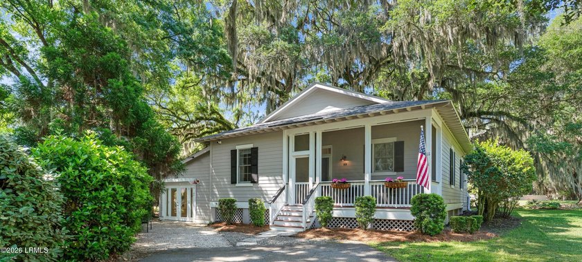 Tucked away on a quiet cul-de-sac in Pleasant Point, this - Beach Home for sale in Beaufort, South Carolina on Beachhouse.com