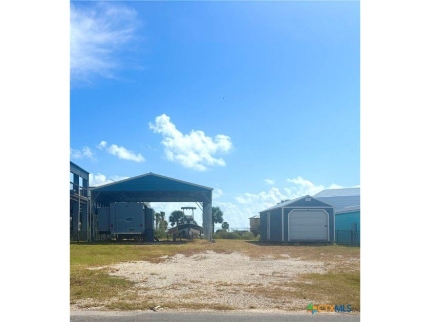 MOST POPULAR REQUEST IN POC! 501 W. MAPLE ST. - RV CARPORT COVER - Beach Lot for sale in Port O Connor, Texas on Beachhouse.com